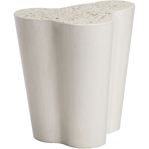 Ava 18 X 18 inch Terrazzo End Table, Small